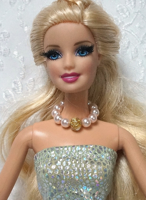 Šperk pro Barbie s perličkami — foto 1