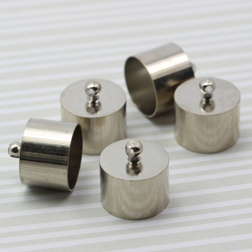 Koncovka kulatá 12mm, 1ks