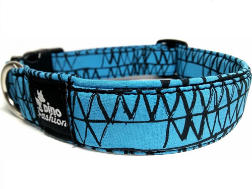 Obojek softshell Blue Scribble
