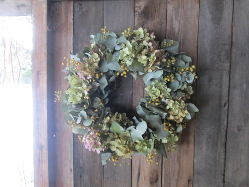 Pouze jen eucalyptus,hortenzie,len — foto 1