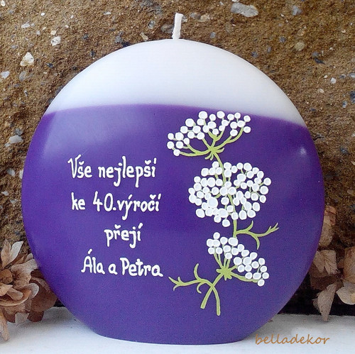 Svíčka na přání - velký disk — foto 1