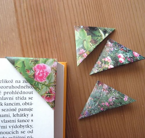Růže - záložky (4ks) — foto 1