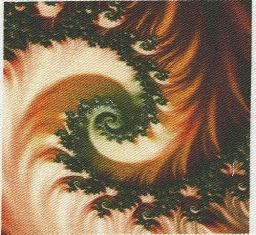 Bavlněná látka - panel 10 x 10 cm