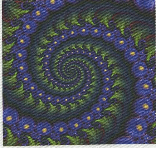 Bavlněná látka - panel 10 x 10 cm