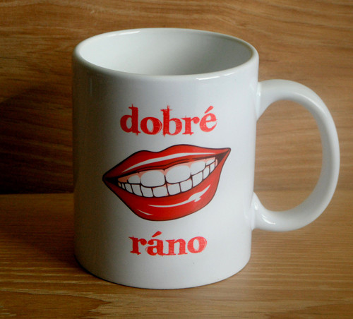 Keramický hrnek s motivem - dobré ráno