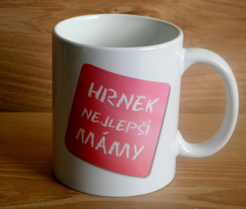 Keramický hrnek s motivem - mámin hrnek