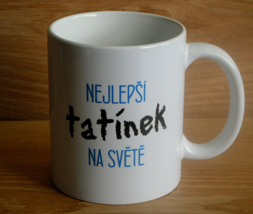 Keramický hrnek s motivem - nej tatínek