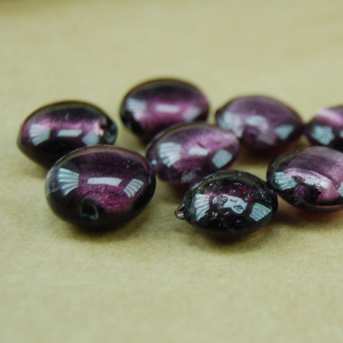 Skleněné vinuté čočky 14mm, 2ks