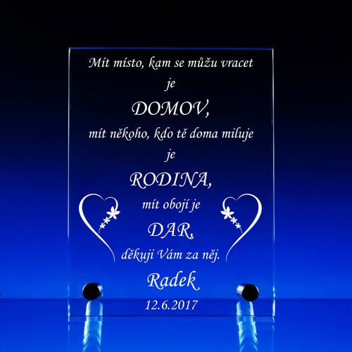 Poděkování rodičům podle Vašeho přání