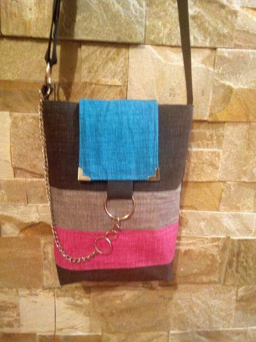 Crossbody COLORED STRIPES:-) — foto 1