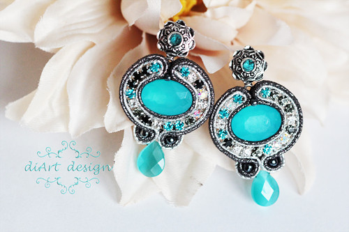 Opal blue soutache — foto 1