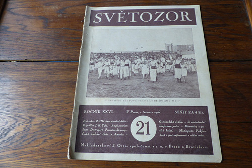 Časopis Světozor 21/1926