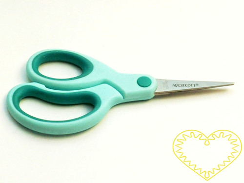 Dětské nůžky Westcott s kulatým ostřím - 13 cm