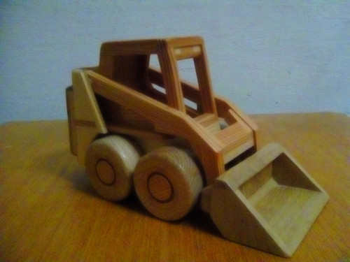 Dřevěný bagr — foto 1