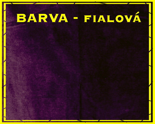 Samet - zbytek sametu - barva fialová 140x70 — foto 1