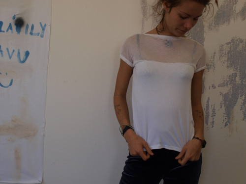 Bílá síťka — foto 1