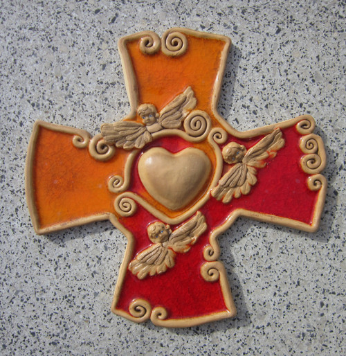 Cherubínský kříž (se spirálkami) — foto 1