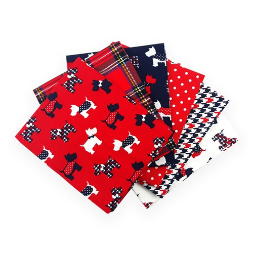 SCOTTY DOGS - Fat Quarter Bundle — foto 1