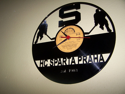 Hodiny vinyl - na přání HC — foto 1