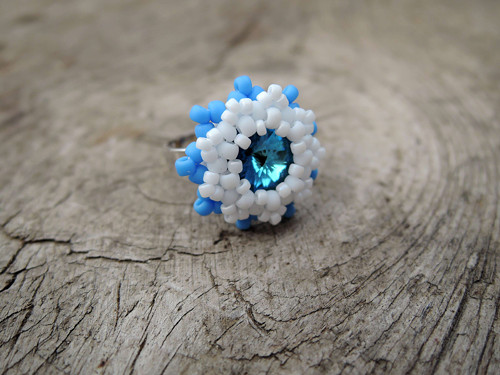 Swarovski prstýnek "Denim"- dětský! — foto 1