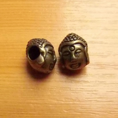 Buddha - starobronz - 10mm x14mm — foto 1