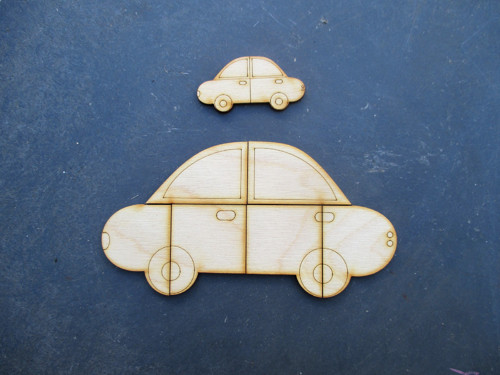 Auto-skládačka s magnety