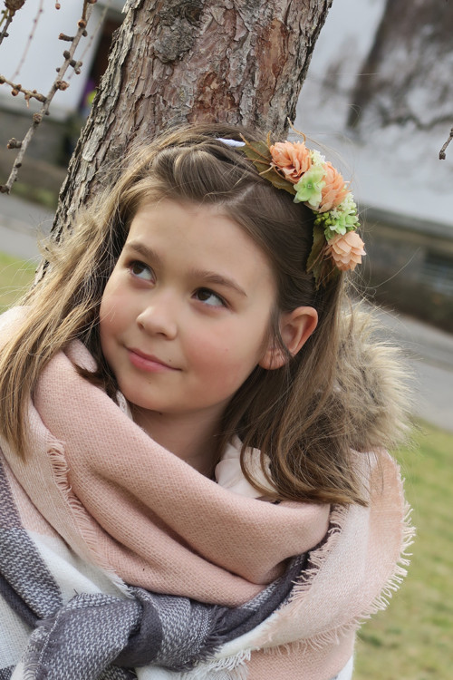 Čelenka "meruňkový sorbet s limetkou" skladem — foto 1