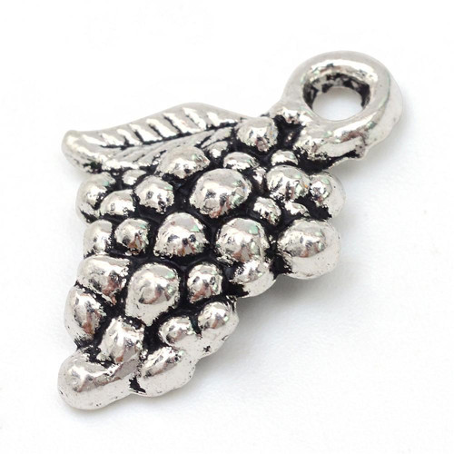 Přívěsek Hrozen 18x13mm (4ks) - platina