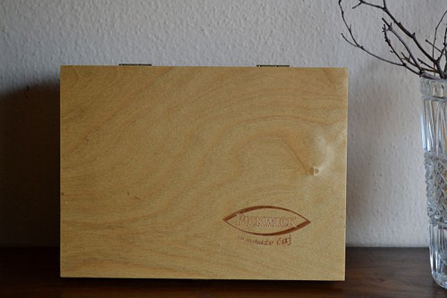 Dřevěná krabice na pytlíkový čaj * — foto 1