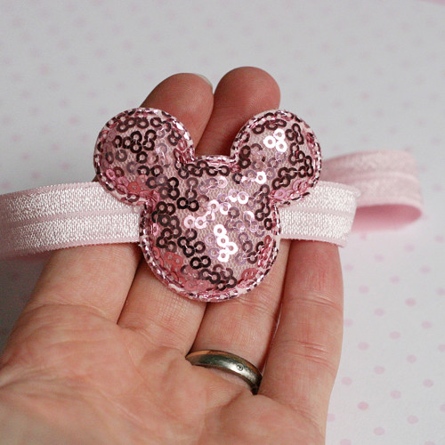 Čelenka pro malou slečnu - třpytivá minnie — foto 1