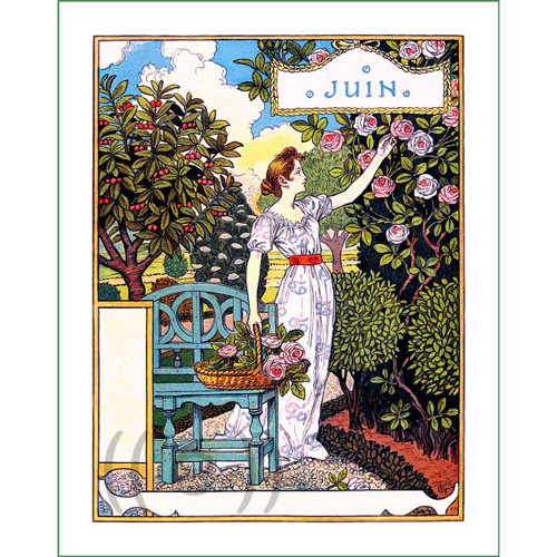 Látkový panel - Eugene Grasset (20) — foto 1