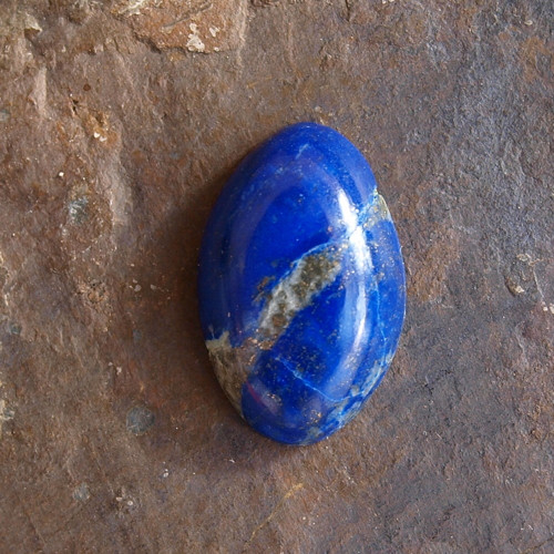 Lapis lazuli, prstýnkový kabošon č.1892 — foto 1