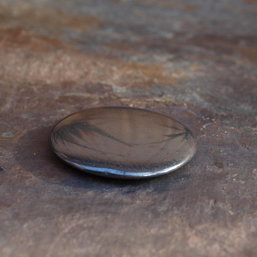 Hematit, placka 37 x 38 mm — foto 1