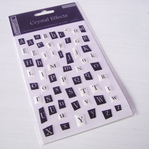 Samolepky - ALPHABET Black and White — foto 1