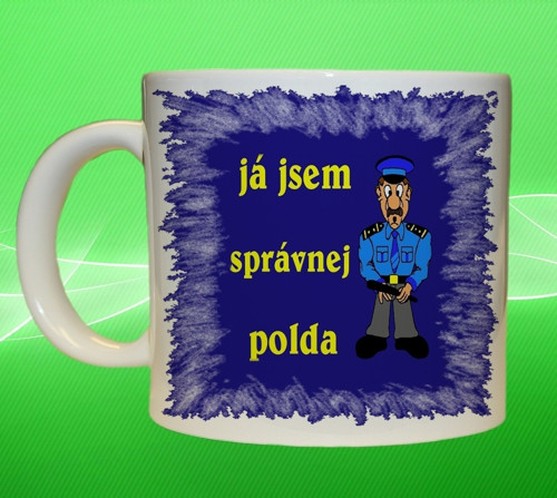Hrneček profese POLICISTA / POLICIE