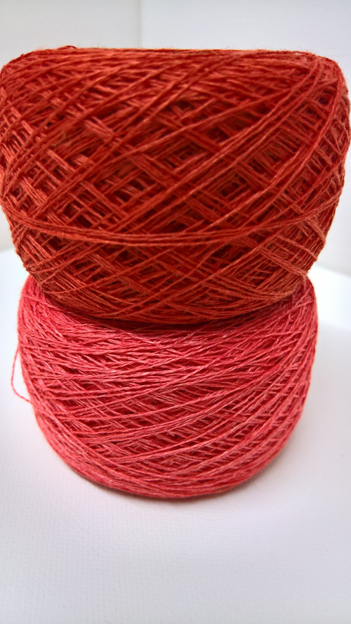 Příze 2ply 100% len 2x50 g