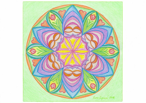 Mandala plná radosti