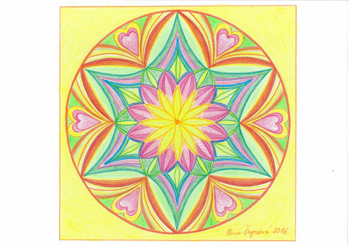 Mandala-Hvězda naděje