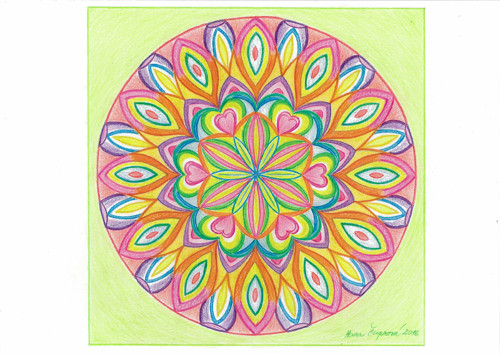 Mandala-Květ života