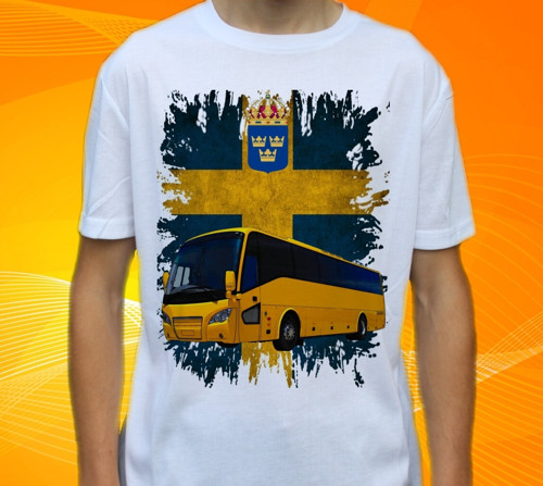 Dětské tričko s motiven autobus SCANIA A30