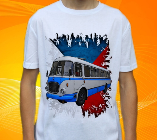 Dětské tričko s motiven autobus RTO 706
