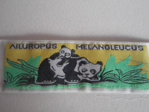 Nášivka panda — foto 1