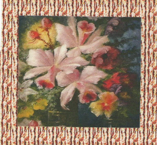 Bavlněná látka - panel 10 x 11 cm