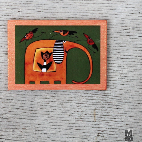 Magnet, ručně vyrobený — foto 1