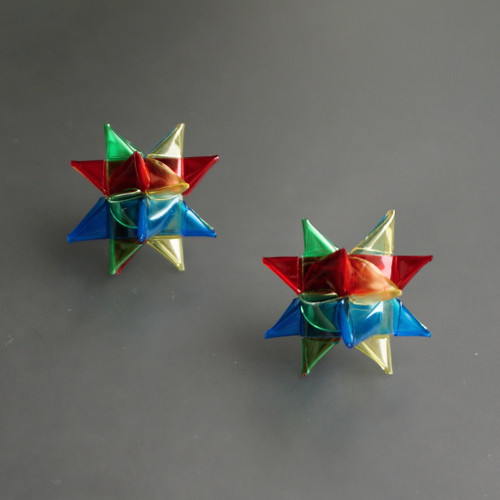 Upcycling: náušnice Stella