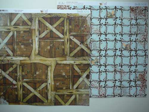Oboustranná čtvrtka 30,5 x 30,5 cm