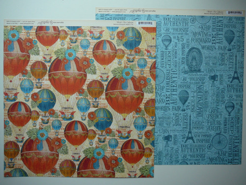 Oboustranná čtvrtka 30,5 x 30,5 cm