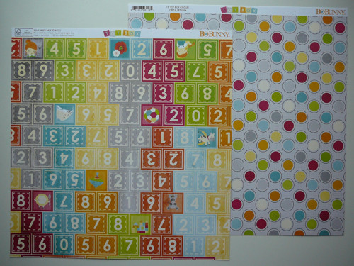 Oboustranná čtvrtka 30,5 x 30,5 cm