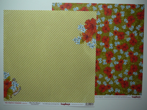 Oboustranná čtvrtka 30,5 x 30,5 cm