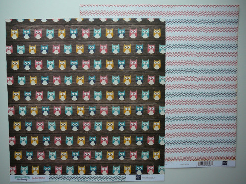 Oboustranná čtvrtka 30,5 x 30,5 cm